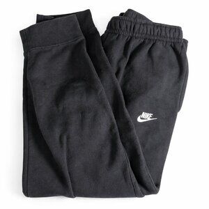 Nike Men’s XL Black Sweatpants Joggers Fleece Lined Elastic Waist Athletic